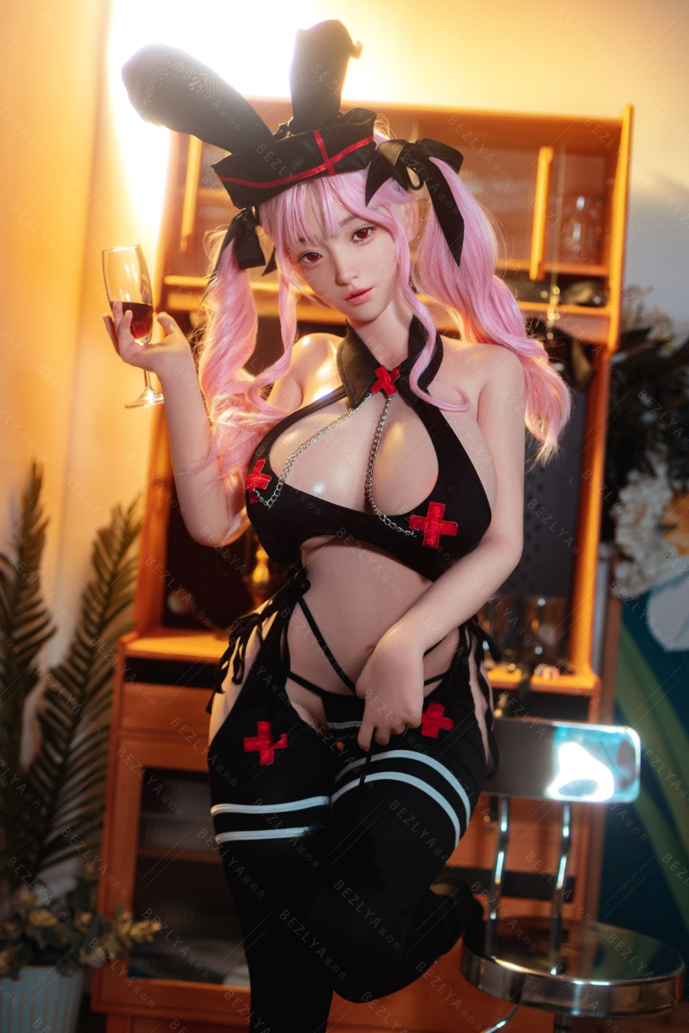 Bletilla-sekspop (Bezlya Doll 157 cm F cup 2.2CF siliconen)