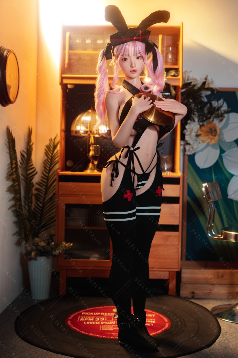 Bletilla-sekspop (Bezlya Doll 157 cm F cup 2.2CF siliconen)