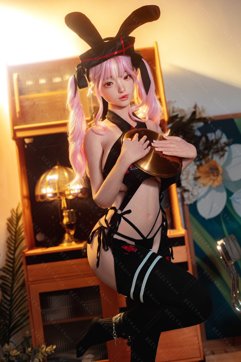 Bletilla-sekspop (Bezlya Doll 157 cm F cup 2.2CF siliconen)