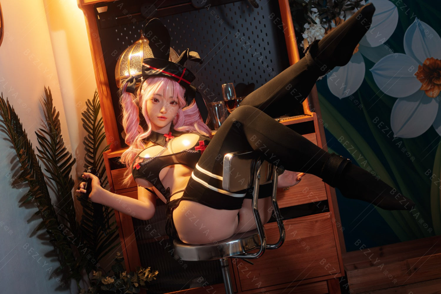 Bletilla-sekspop (Bezlya Doll 157 cm F cup 2.2CF siliconen)