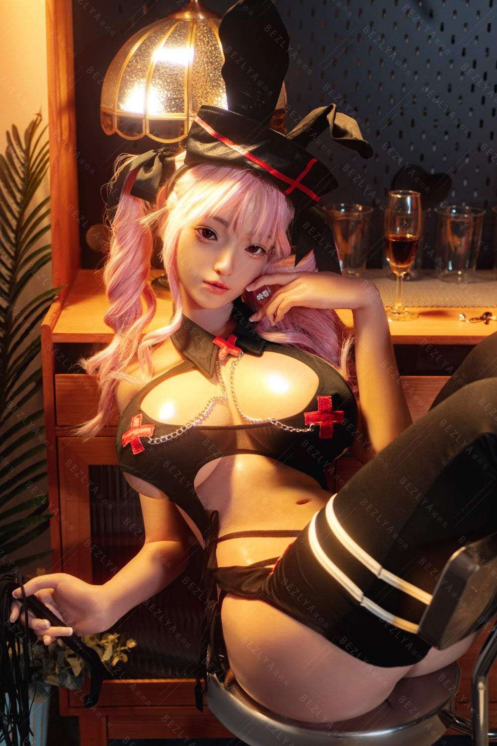 Bletilla-sekspop (Bezlya Doll 157 cm F cup 2.2CF siliconen)