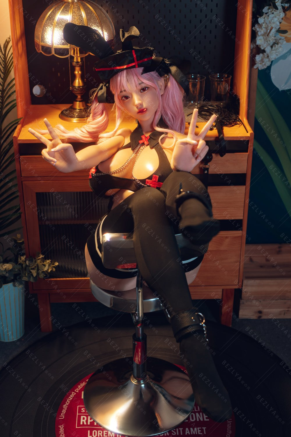 Bletilla-sekspop (Bezlya Doll 157 cm F cup 2.2CF siliconen)