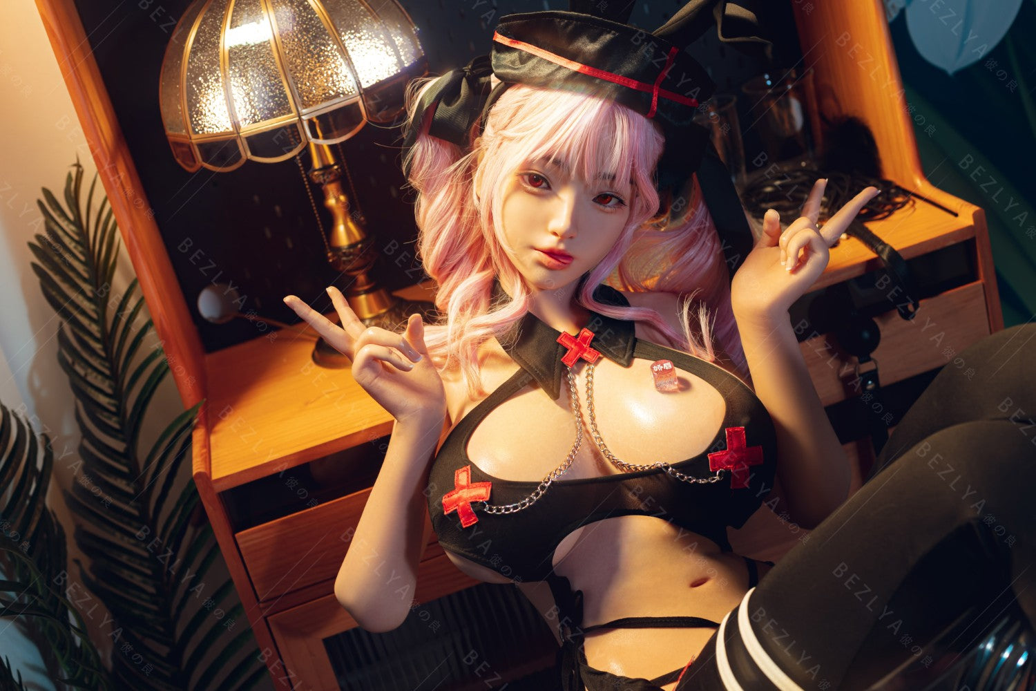 Bletilla-sekspop (Bezlya Doll 157 cm F cup 2.2CF siliconen)