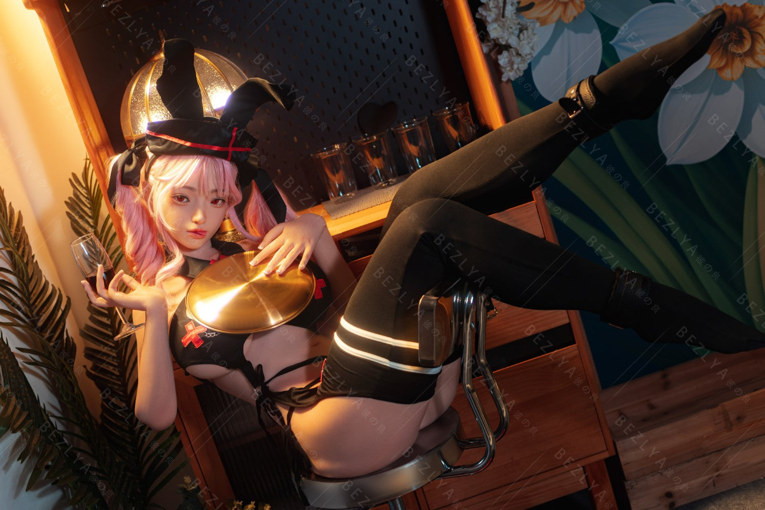 Bletilla-sekspop (Bezlya Doll 157 cm F cup 2.2CF siliconen)