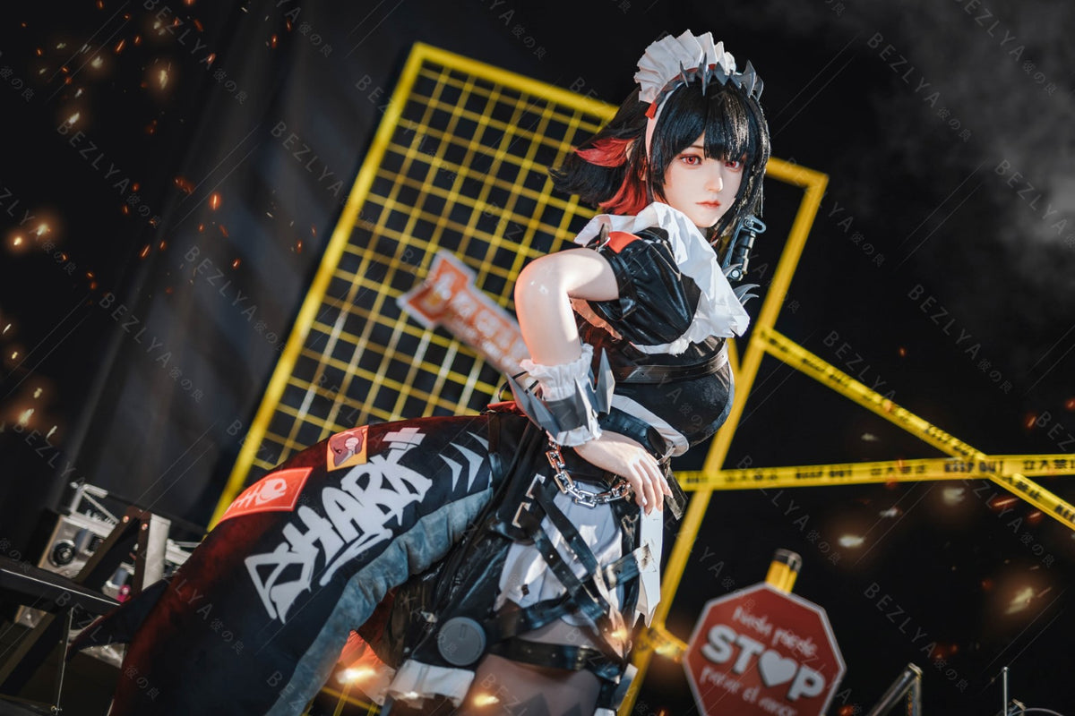 Campanula-sekspop (Bezlya Doll 155 cm E-cup 2.2CF siliconen)