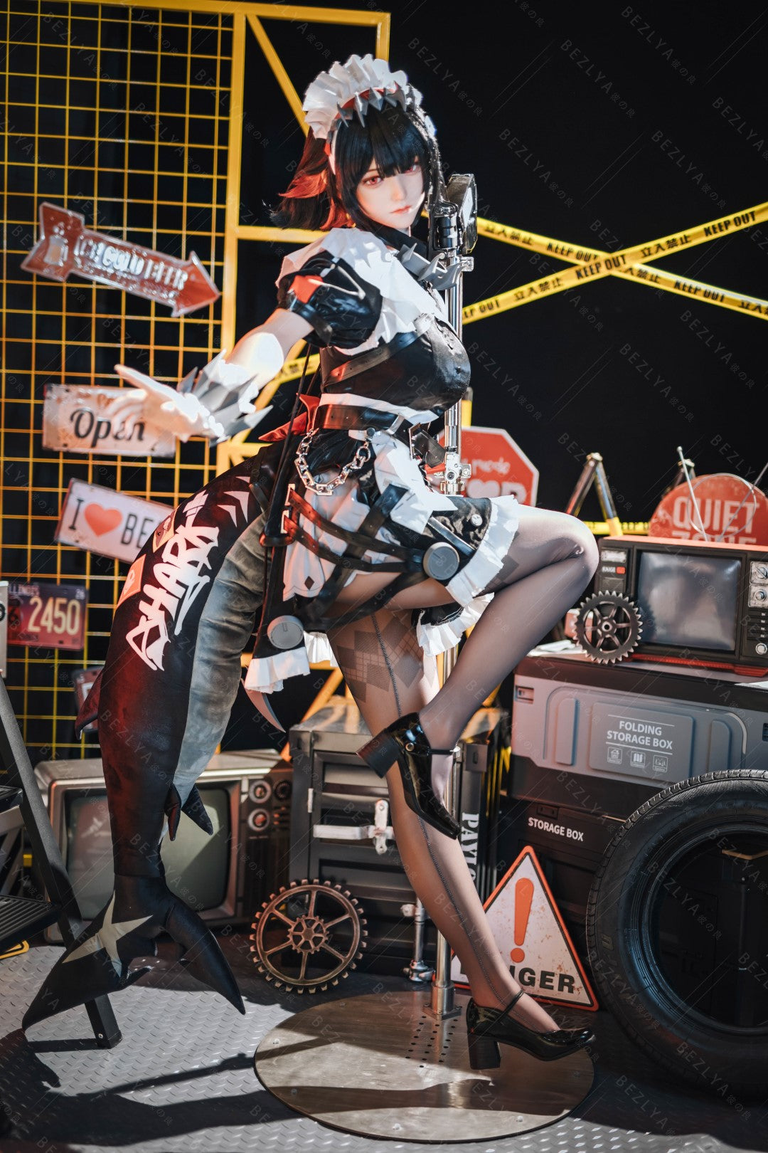 Campanula-sekspop (Bezlya Doll 155 cm E-cup 2.2CF siliconen)