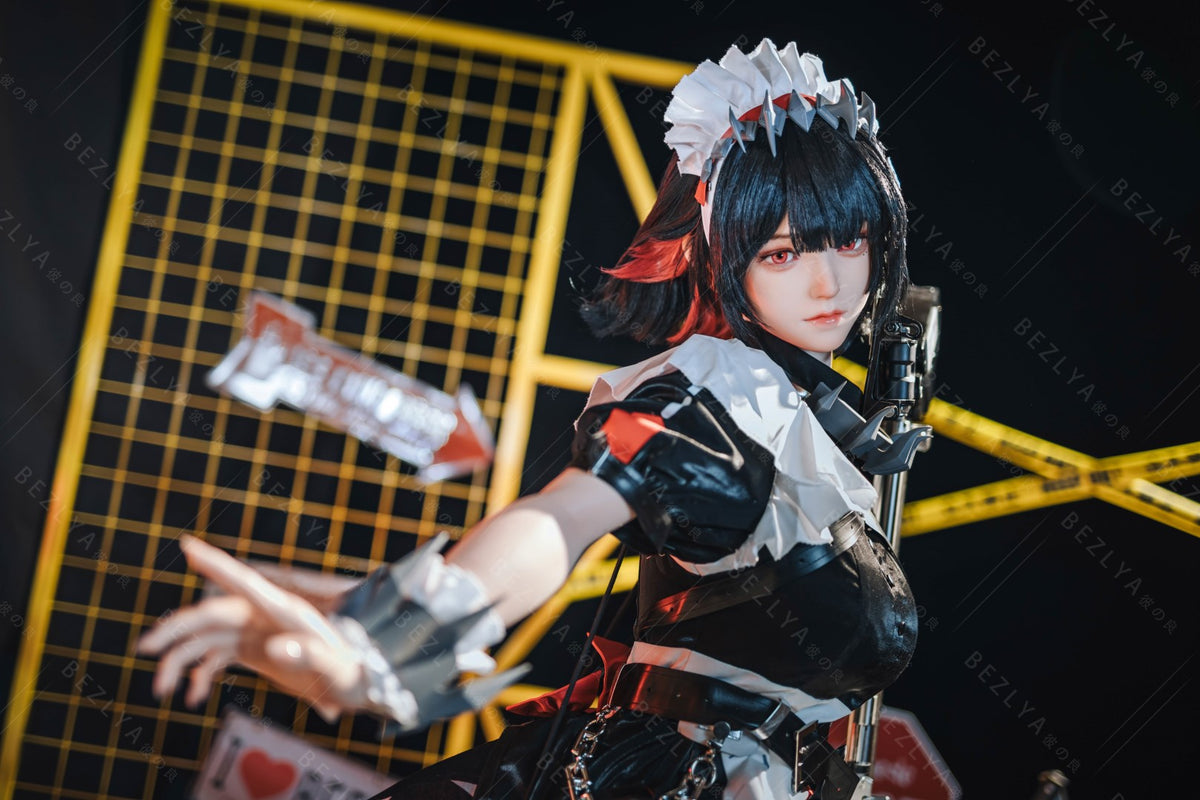 Campanula-sekspop (Bezlya Doll 155 cm E-cup 2.2CF siliconen)