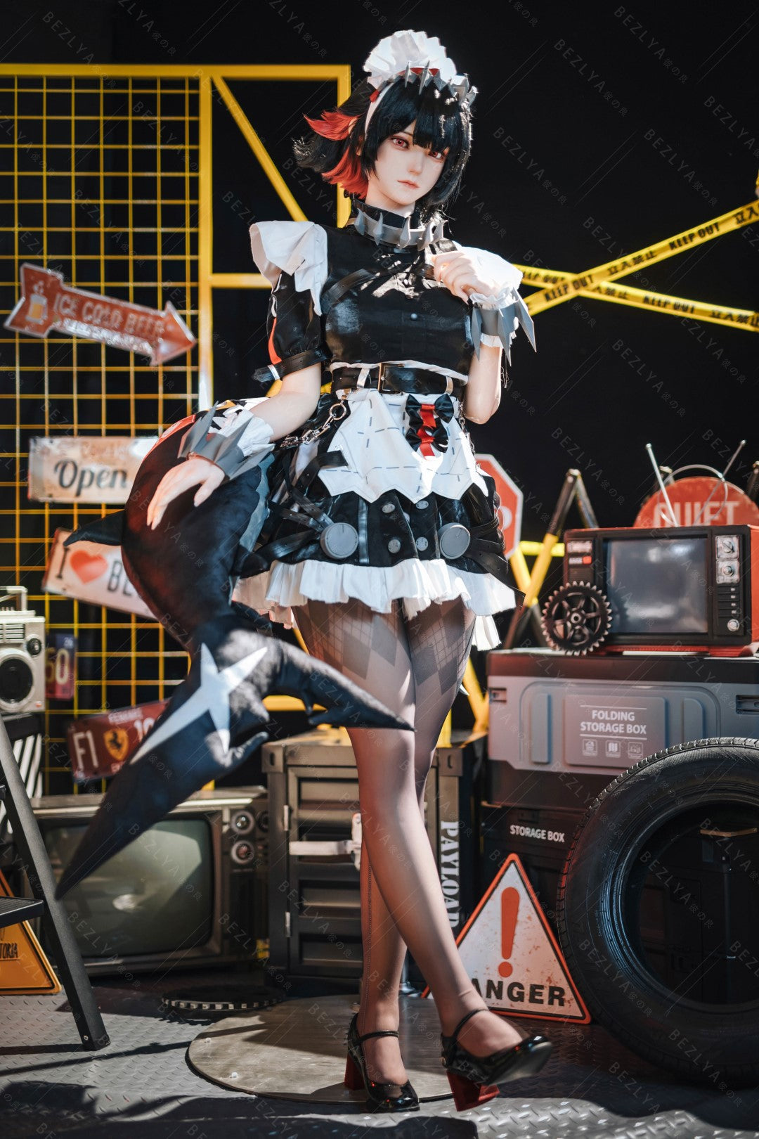 Campanula-sekspop (Bezlya Doll 155 cm E-cup 2.2CF siliconen)