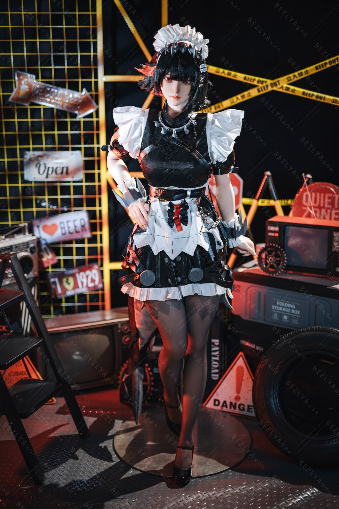 Campanula-sekspop (Bezlya Doll 155 cm E-cup 2.2CF siliconen)