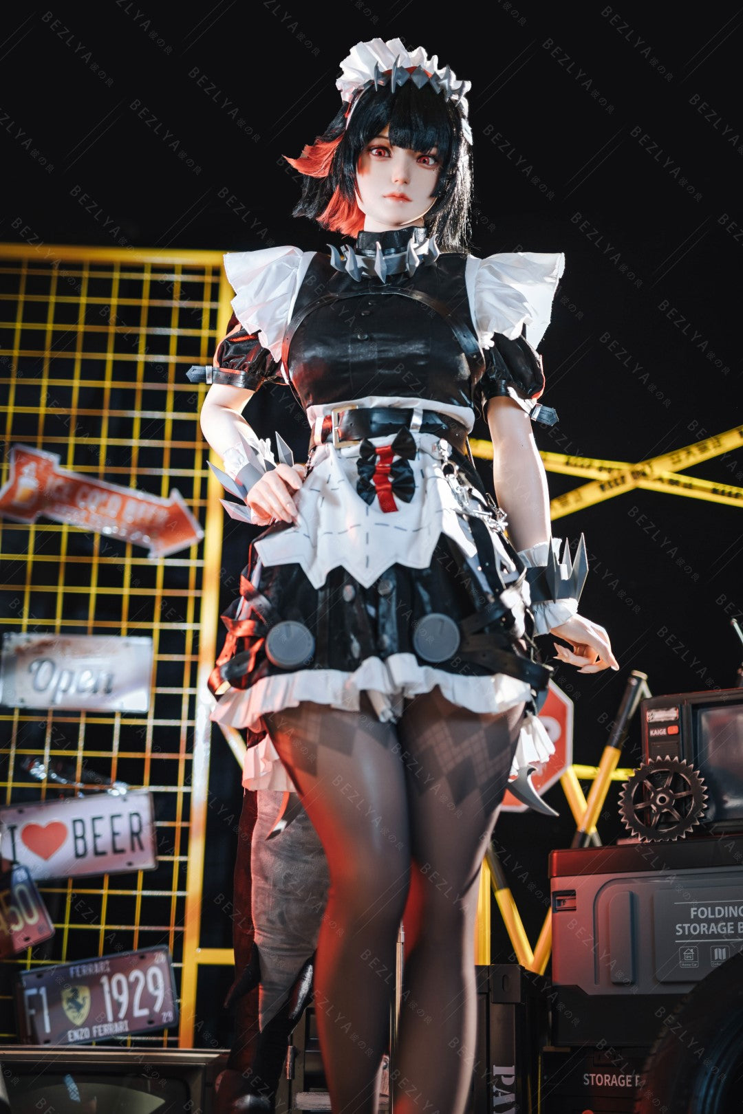 Campanula-sekspop (Bezlya Doll 155 cm E-cup 2.2CF siliconen)