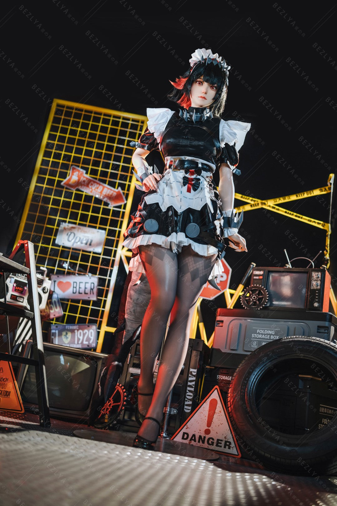 Campanula-sekspop (Bezlya Doll 155 cm E-cup 2.2CF siliconen)