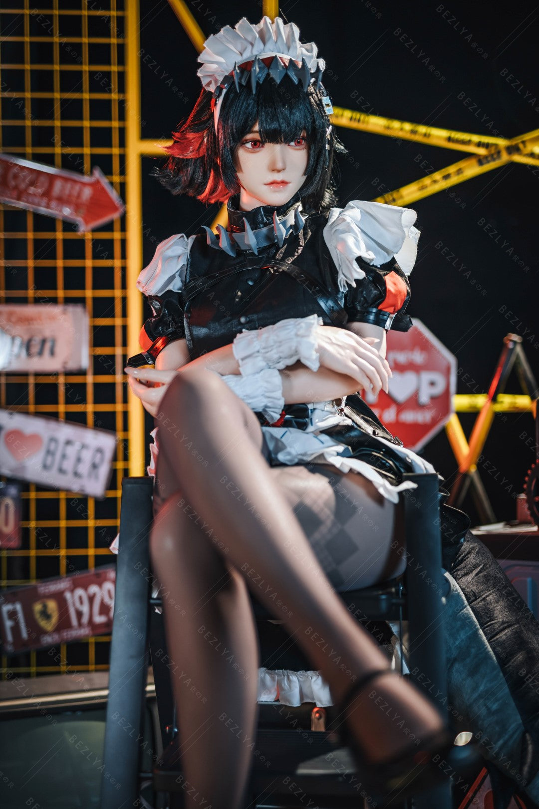 Campanula-sekspop (Bezlya Doll 155 cm E-cup 2.2CF siliconen)