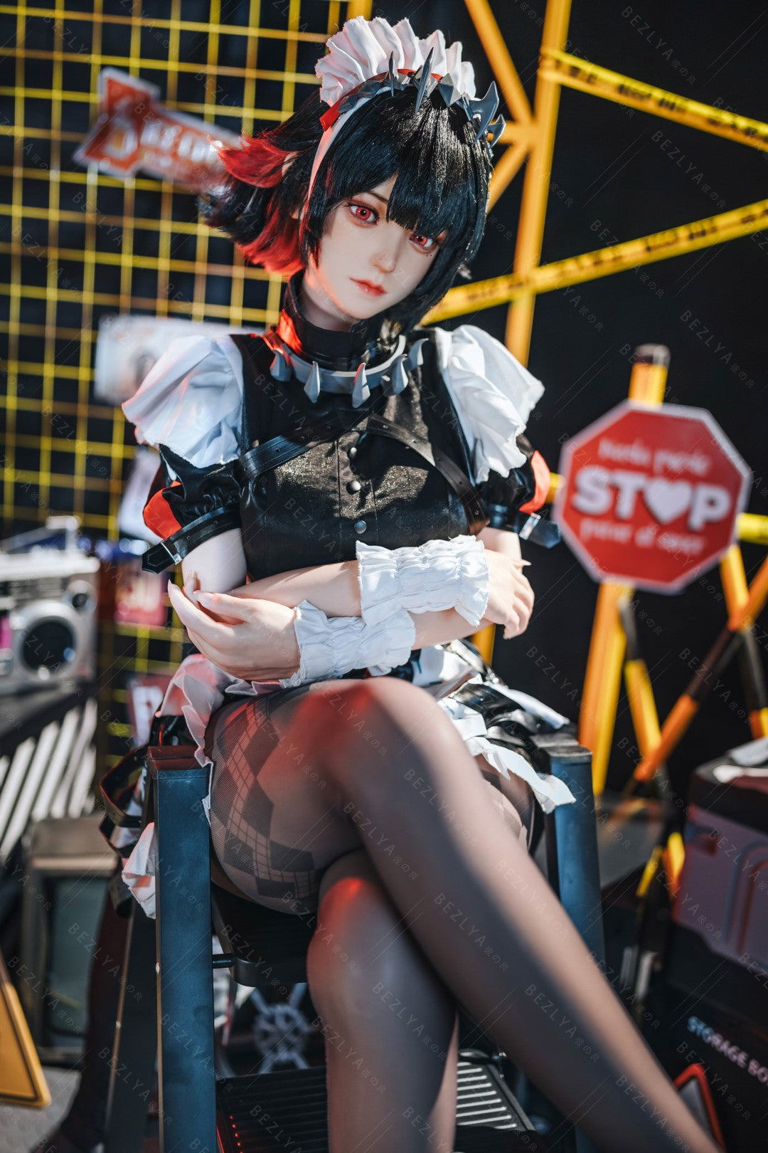 Campanula-sekspop (Bezlya Doll 155 cm E-cup 2.2CF siliconen)