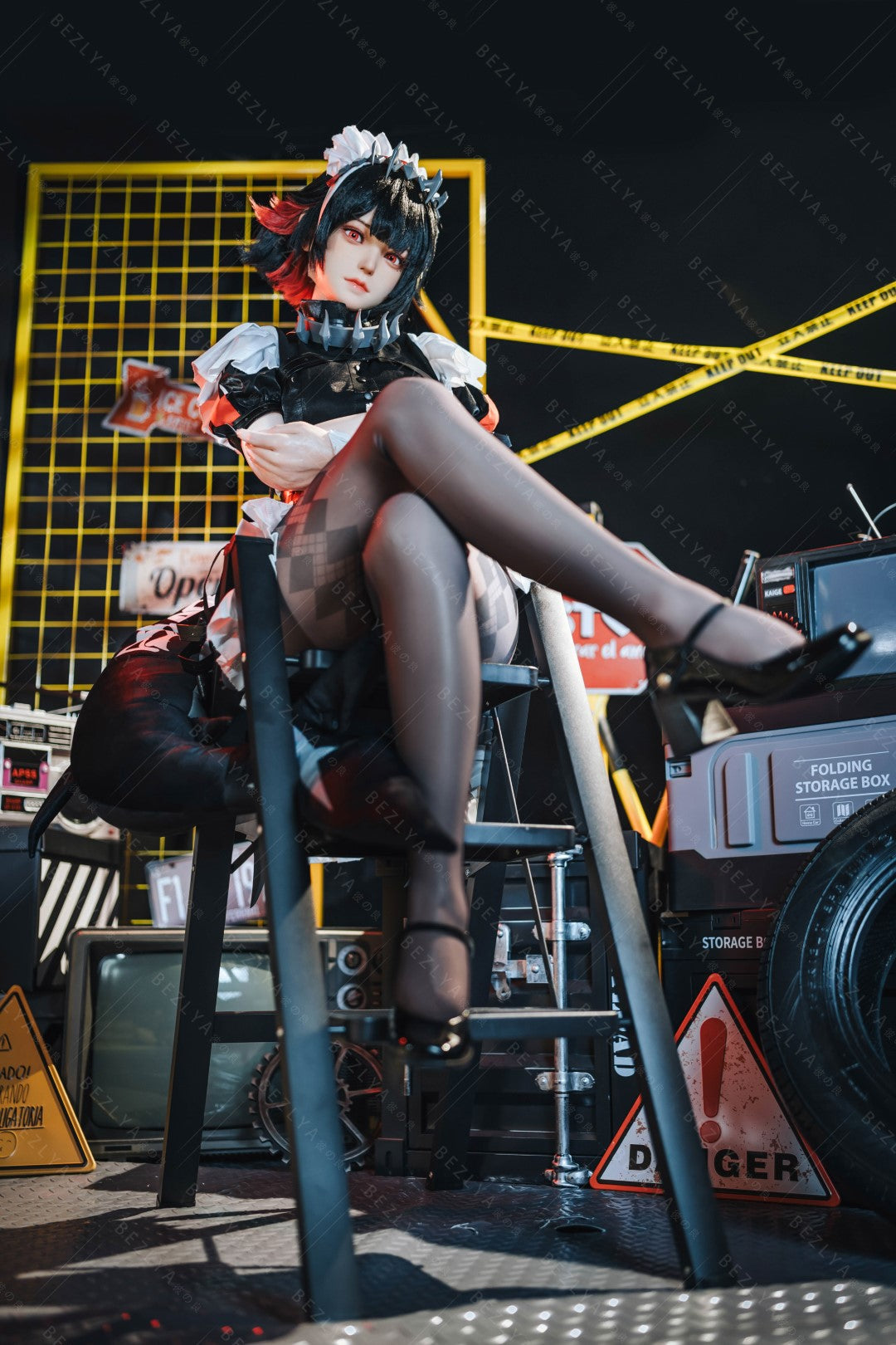 Campanula-sekspop (Bezlya Doll 155 cm E-cup 2.2CF siliconen)