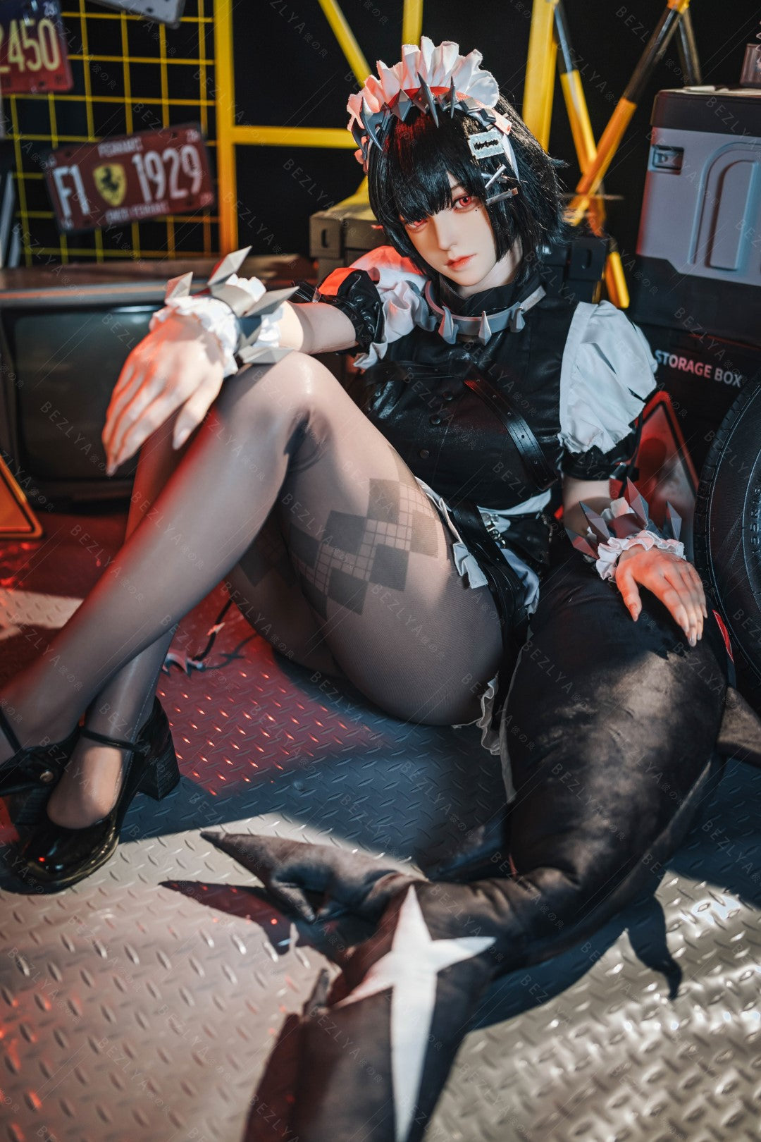 Campanula-sekspop (Bezlya Doll 155 cm E-cup 2.2CF siliconen)