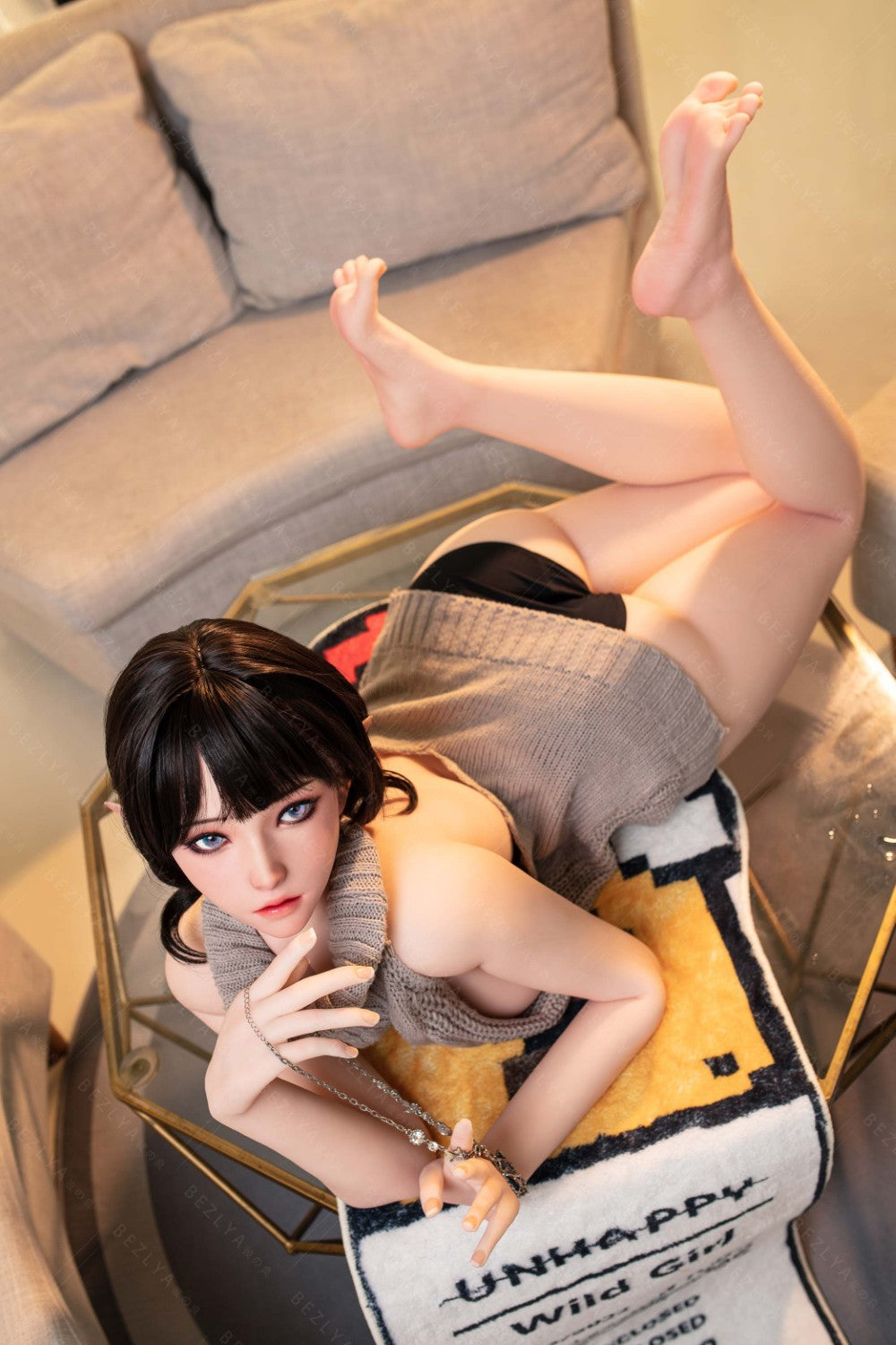 Calla sekspop (Bezlya Doll 155cm F cup 2.0 TPE+Siliconen)