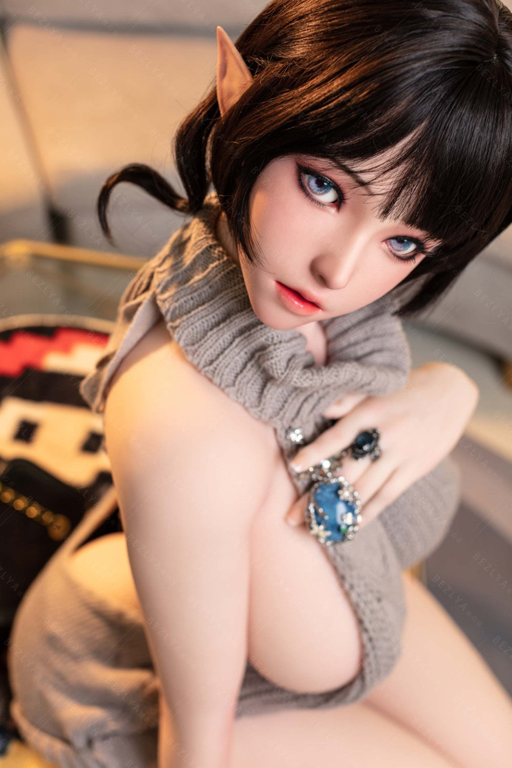 Calla sekspop (Bezlya Doll 155cm F cup 2.0 TPE+Siliconen)