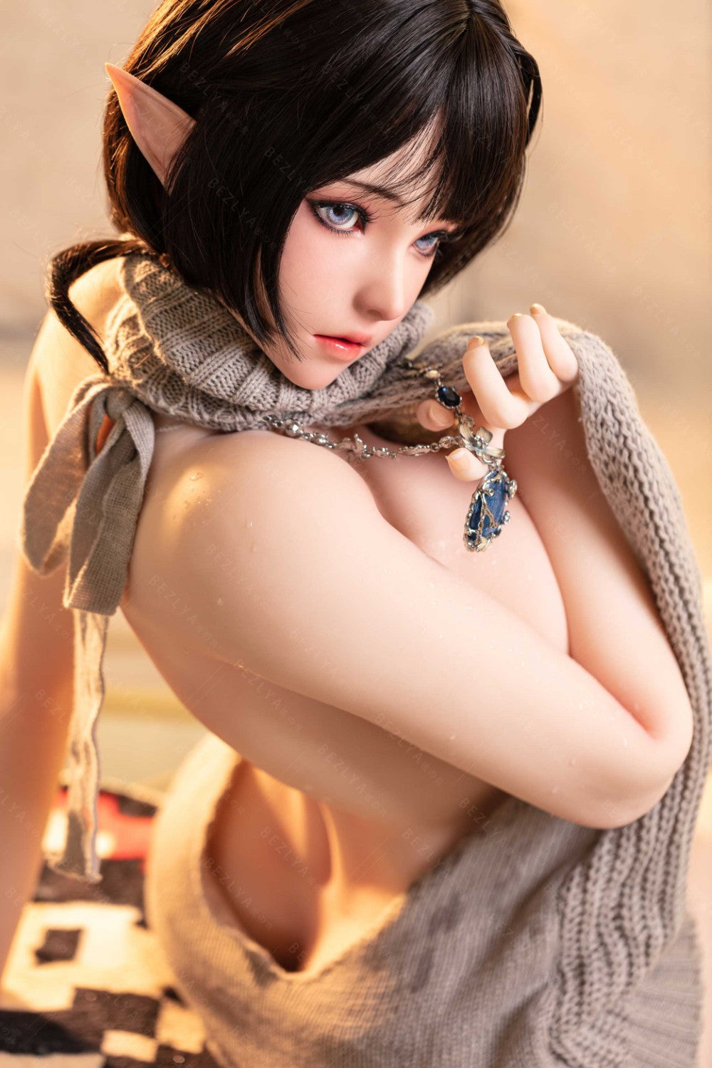 Calla sekspop (Bezlya Doll 155cm F cup 2.0 TPE+Siliconen)