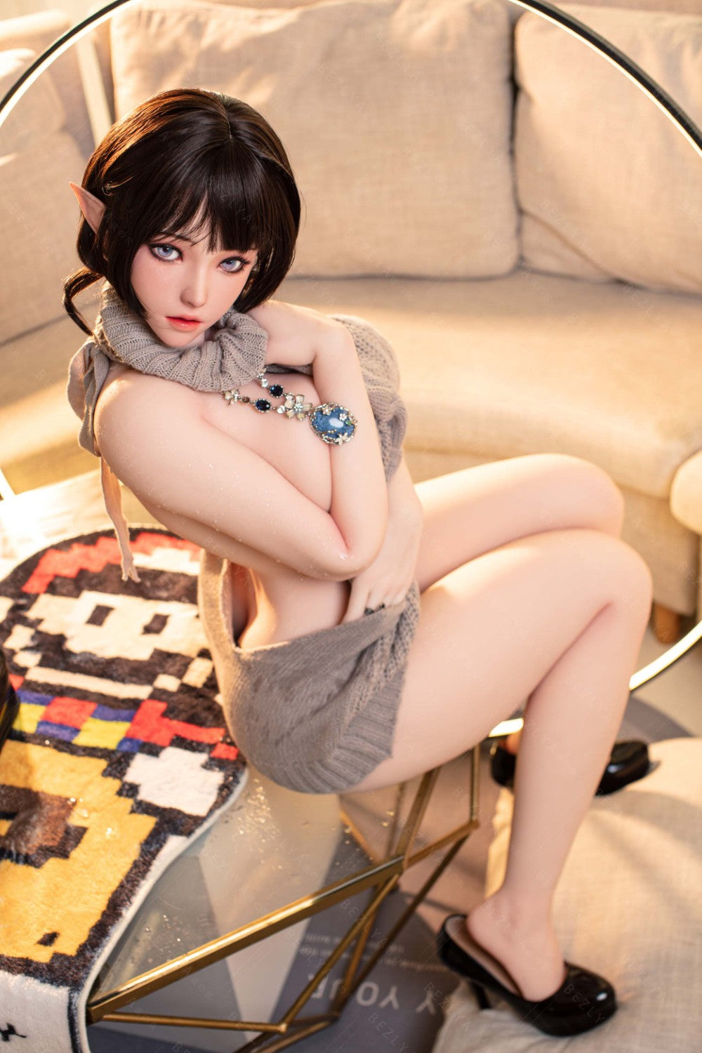 Calla sekspop (Bezlya Doll 155cm F cup 2.0 TPE+Siliconen)