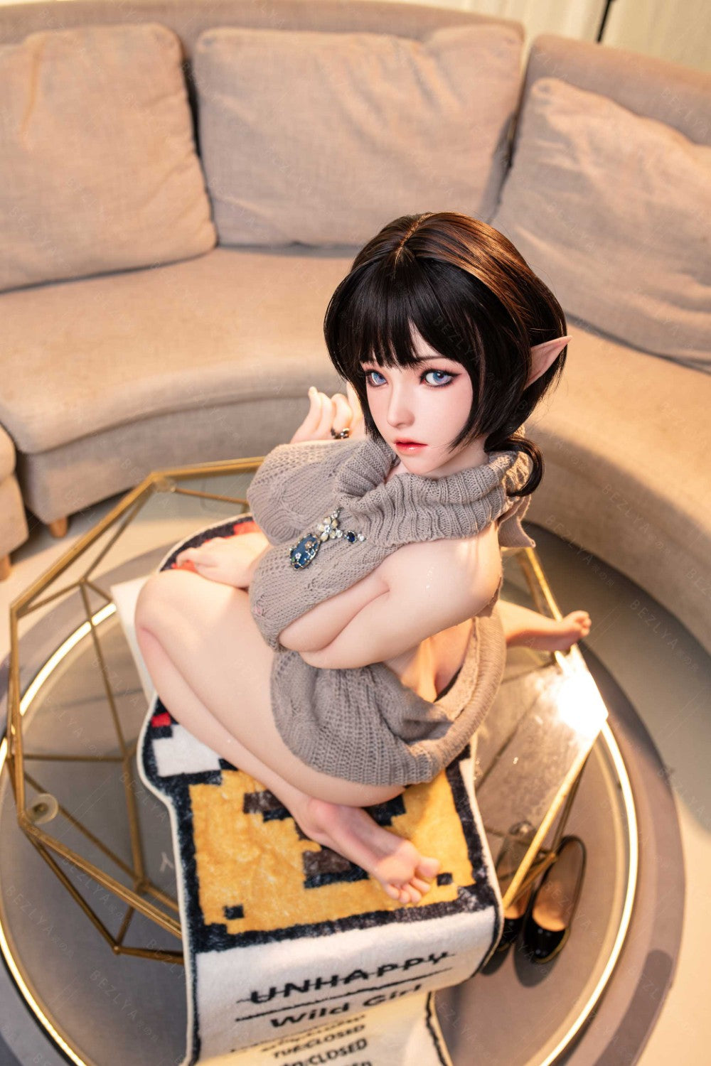 Calla sekspop (Bezlya Doll 155cm F cup 2.0 TPE+Siliconen)