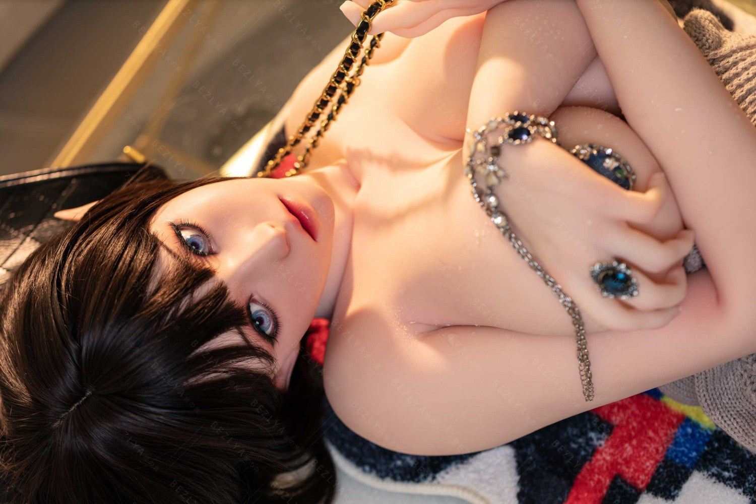 Calla sekspop (Bezlya Doll 155cm F cup 2.0 TPE+Siliconen)