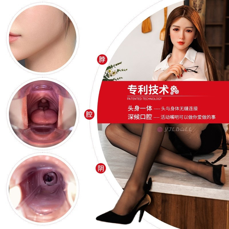 Parvati-sekspop (YJL Doll 163 cm F-Cup #805 TPE + siliconen)