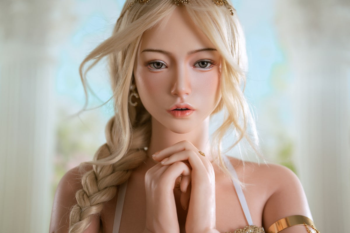 Victoria-sekspop (Top Fire Doll 164 cm B-cup T57 siliconen)