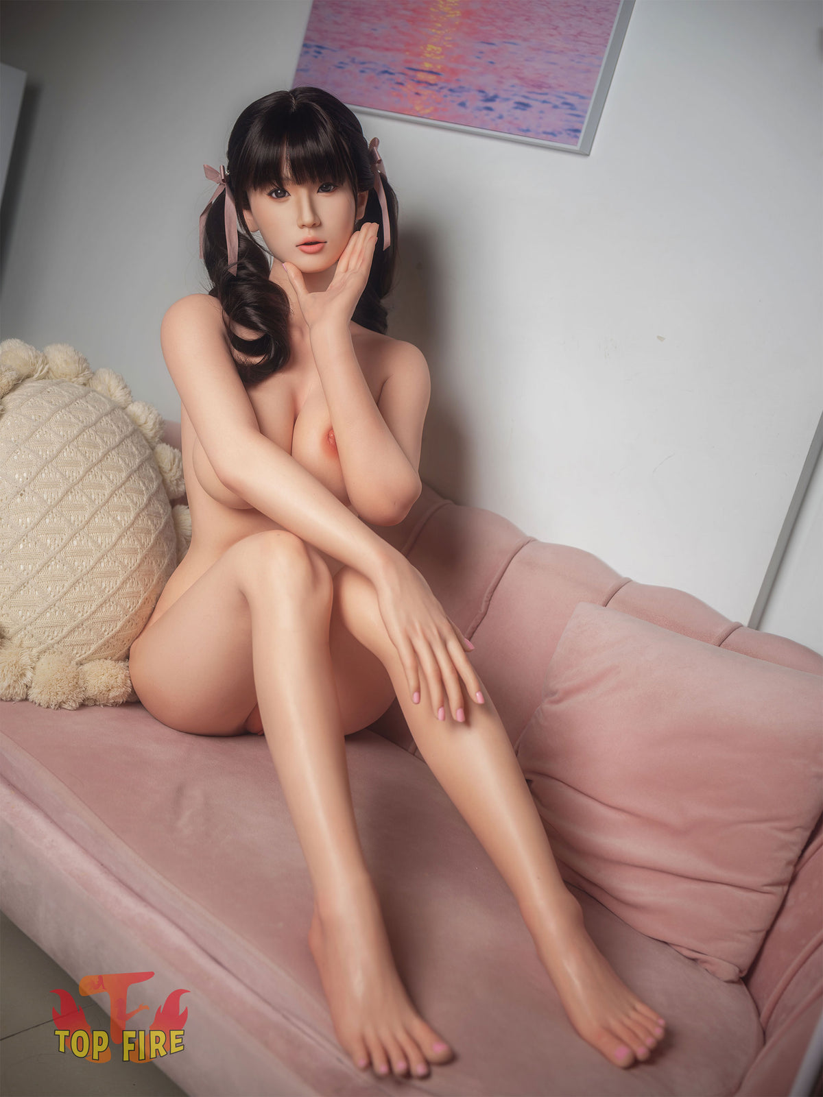 Esther Sex doll (Top Fire Doll 158cm D-cup T29 silicone)