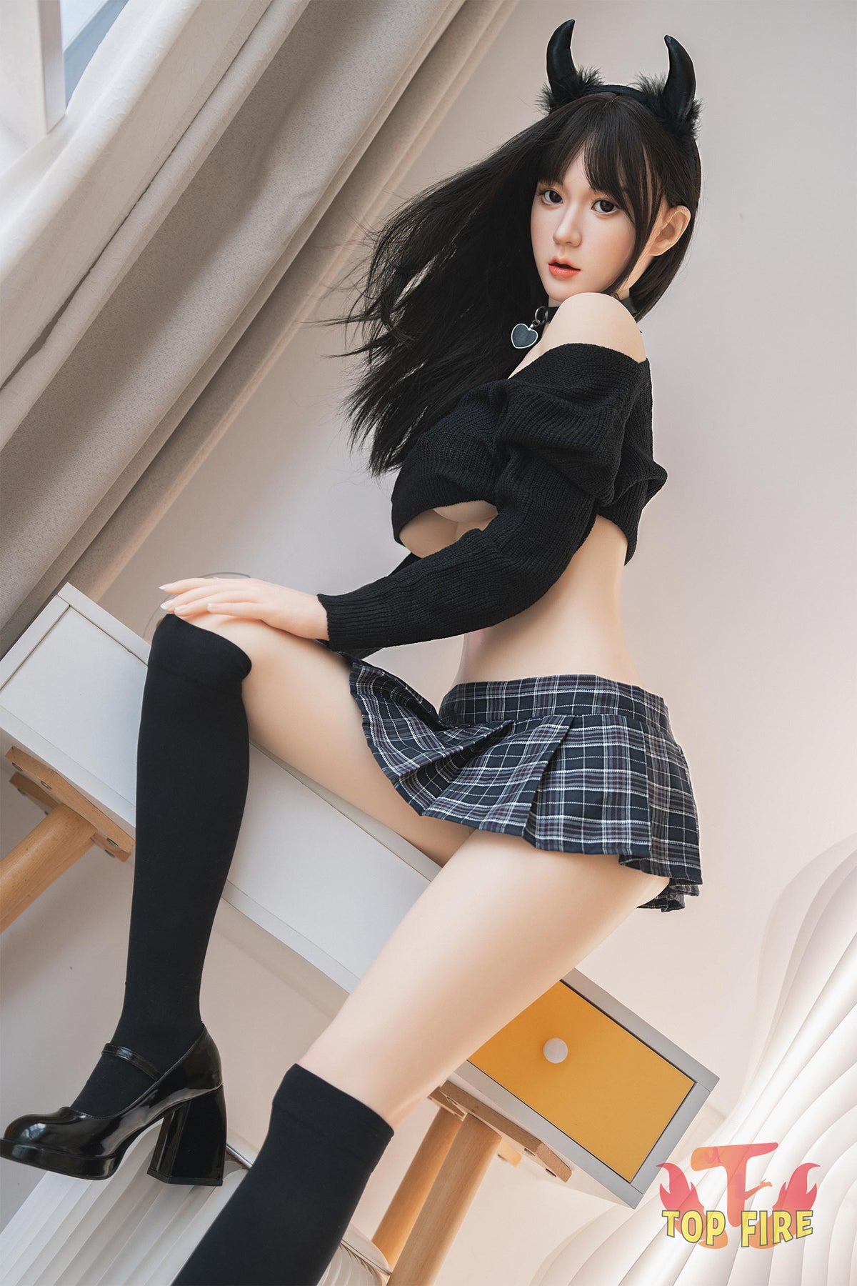 Ann Sex doll (Top Fire Doll 158cm D-cup T10 silicone)