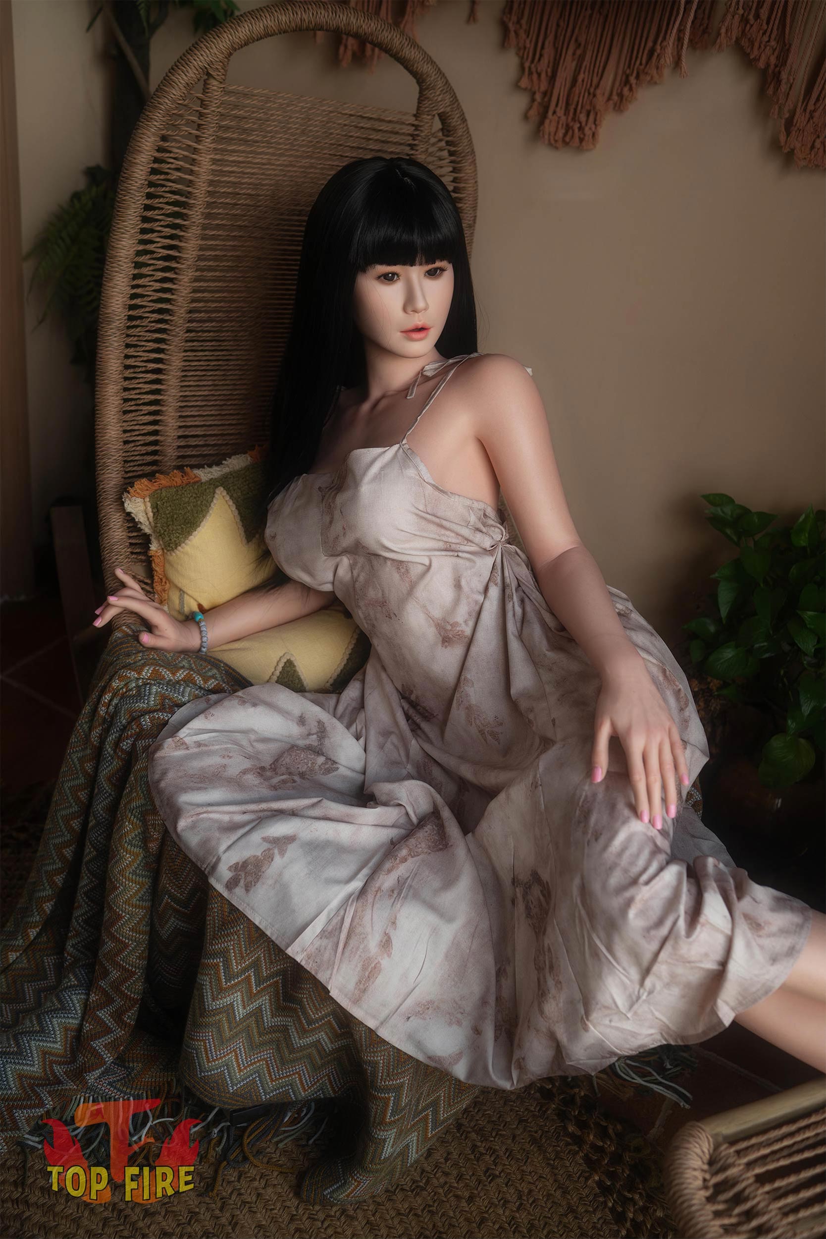 Rose Sex Doll (Top Fire Doll 158cm D-Kupa T30 Silicone)