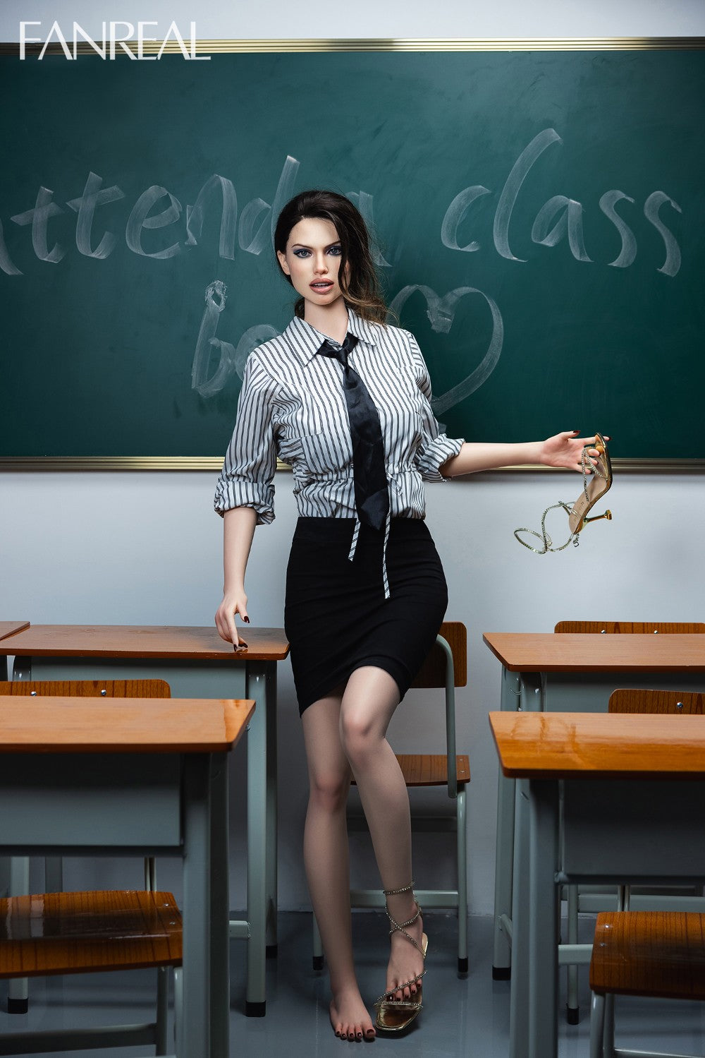 Kelly sekspop (FanReal Doll 172 cm E-cup siliconen)