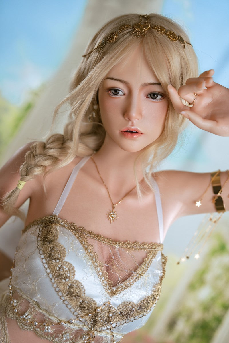 Victoria-sekspop (Top Fire Doll 164 cm B-cup T57 siliconen)