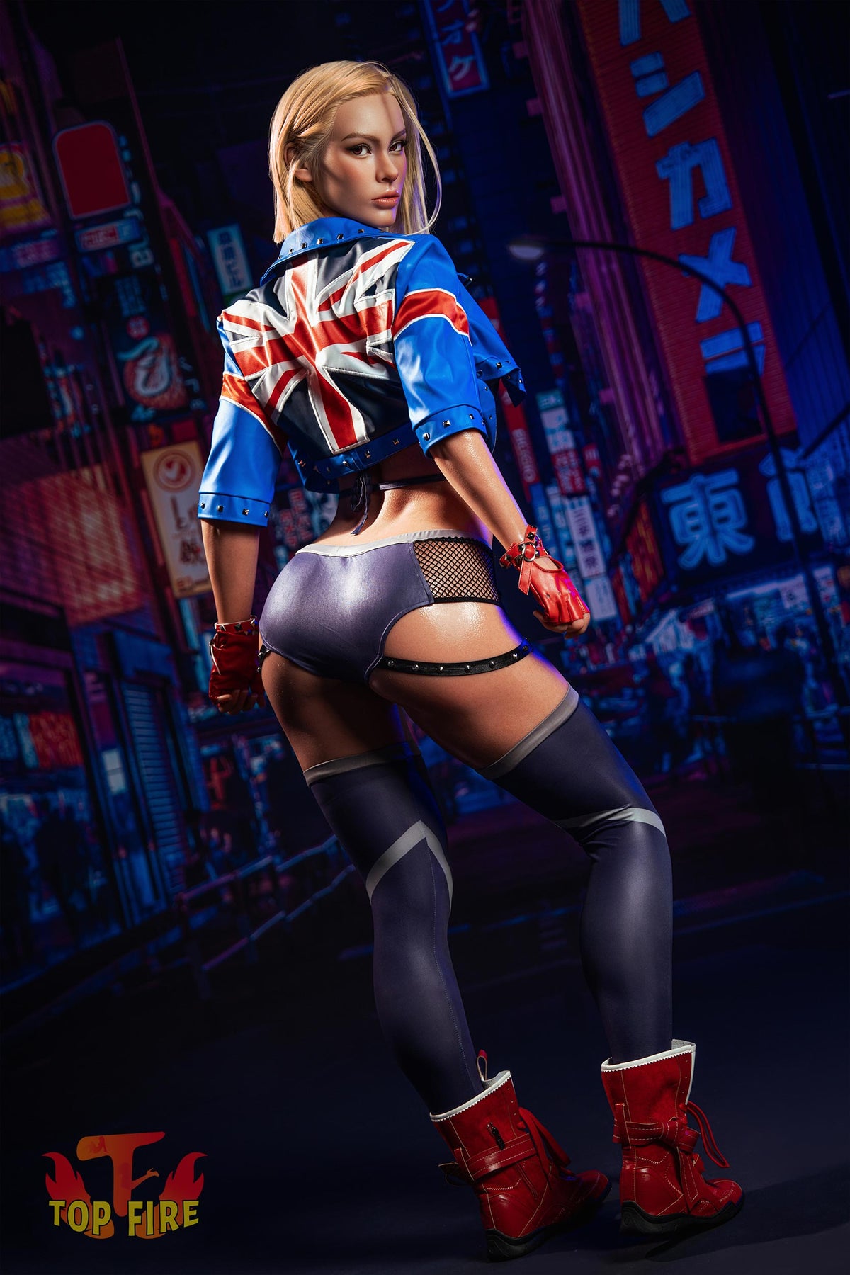 Phoenix-sekspop (Top Fire Doll 176 cm D-cup T43 siliconen)