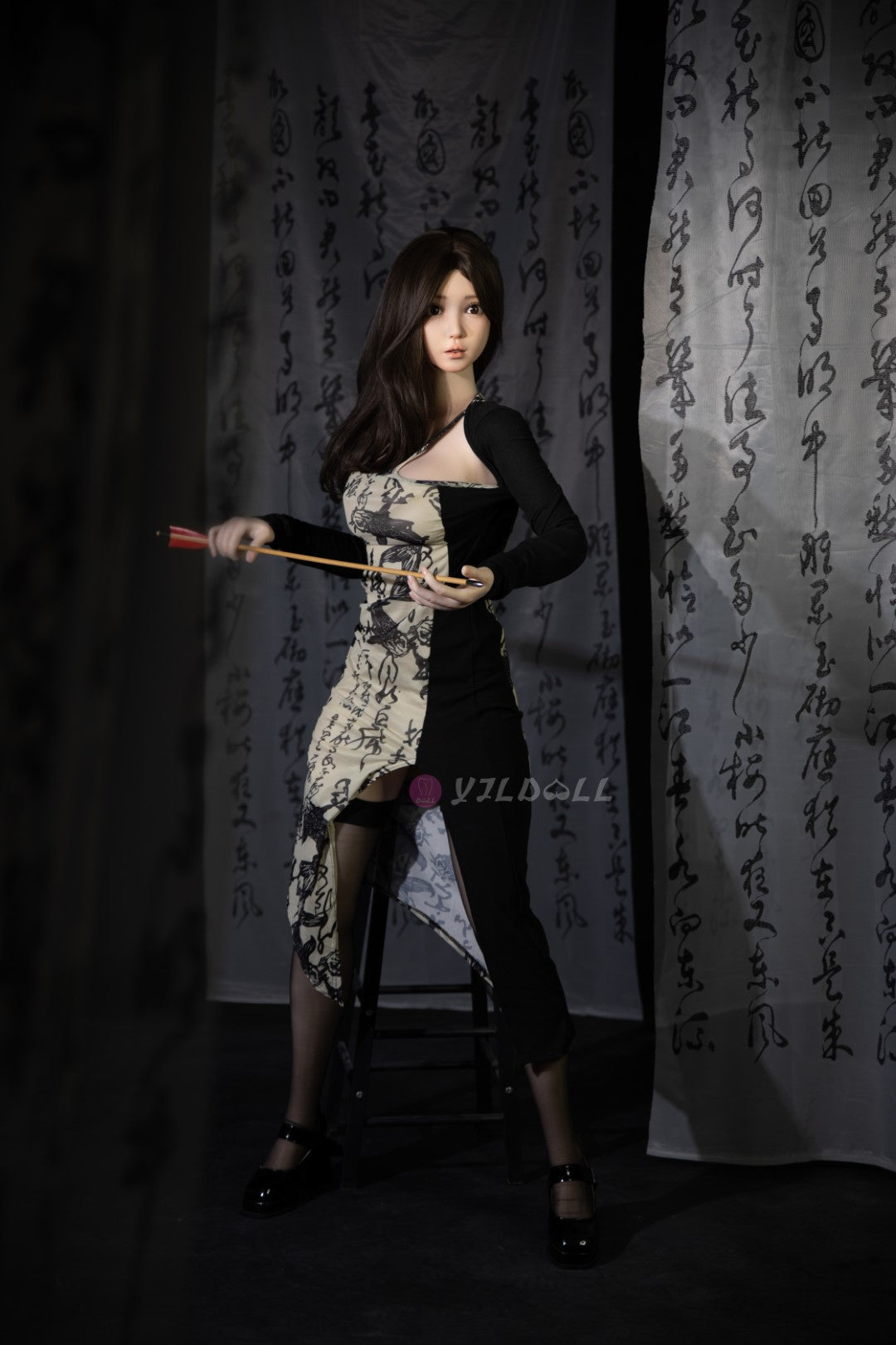 Xiu-sekspop (YJL Doll 156 cm F-cup #A17 siliconen)