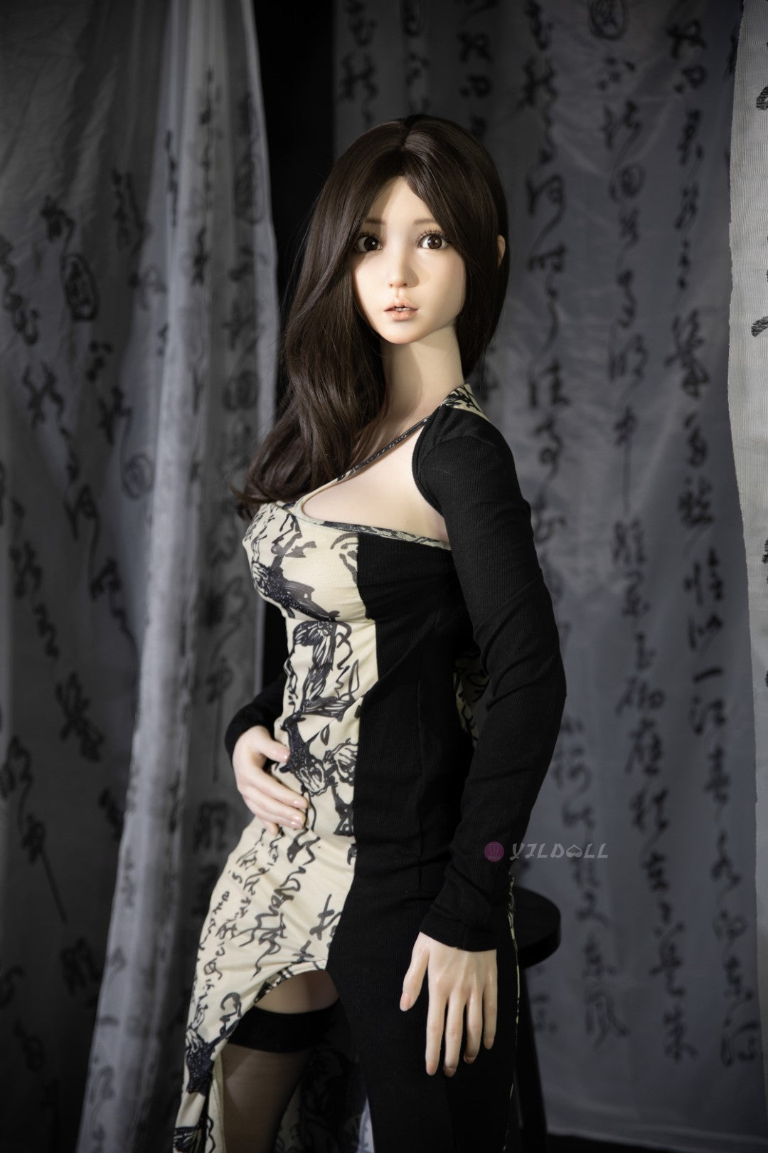 Xiu-sekspop (YJL Doll 156 cm F-cup #A17 siliconen)