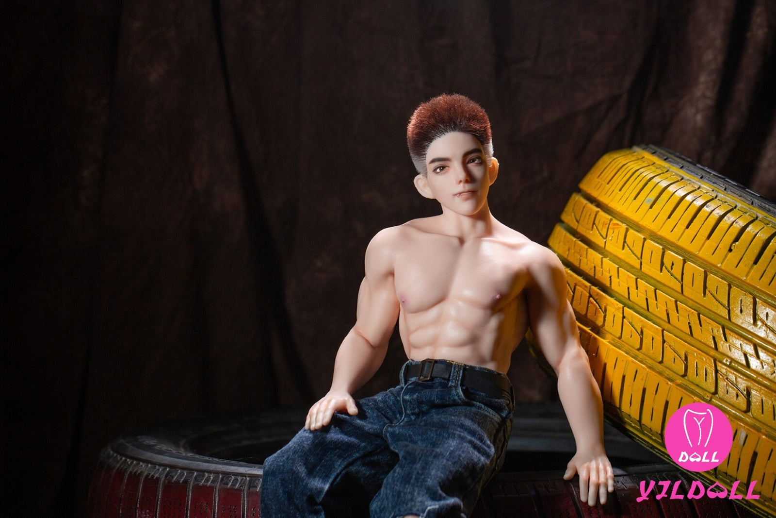 George mannelijke sekspop (YJL Doll 62 cm MD017 siliconen)