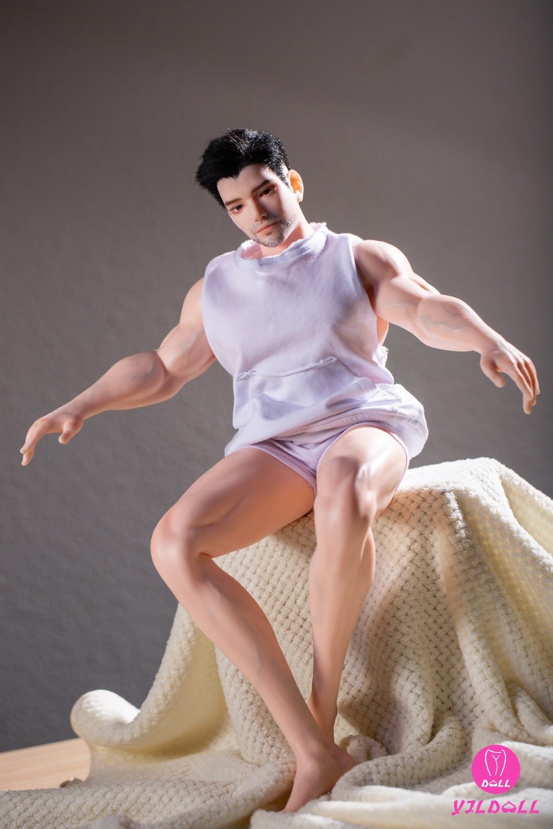 Brian mannelijke sekspop (YJL Doll 62 cm MD016 siliconen)