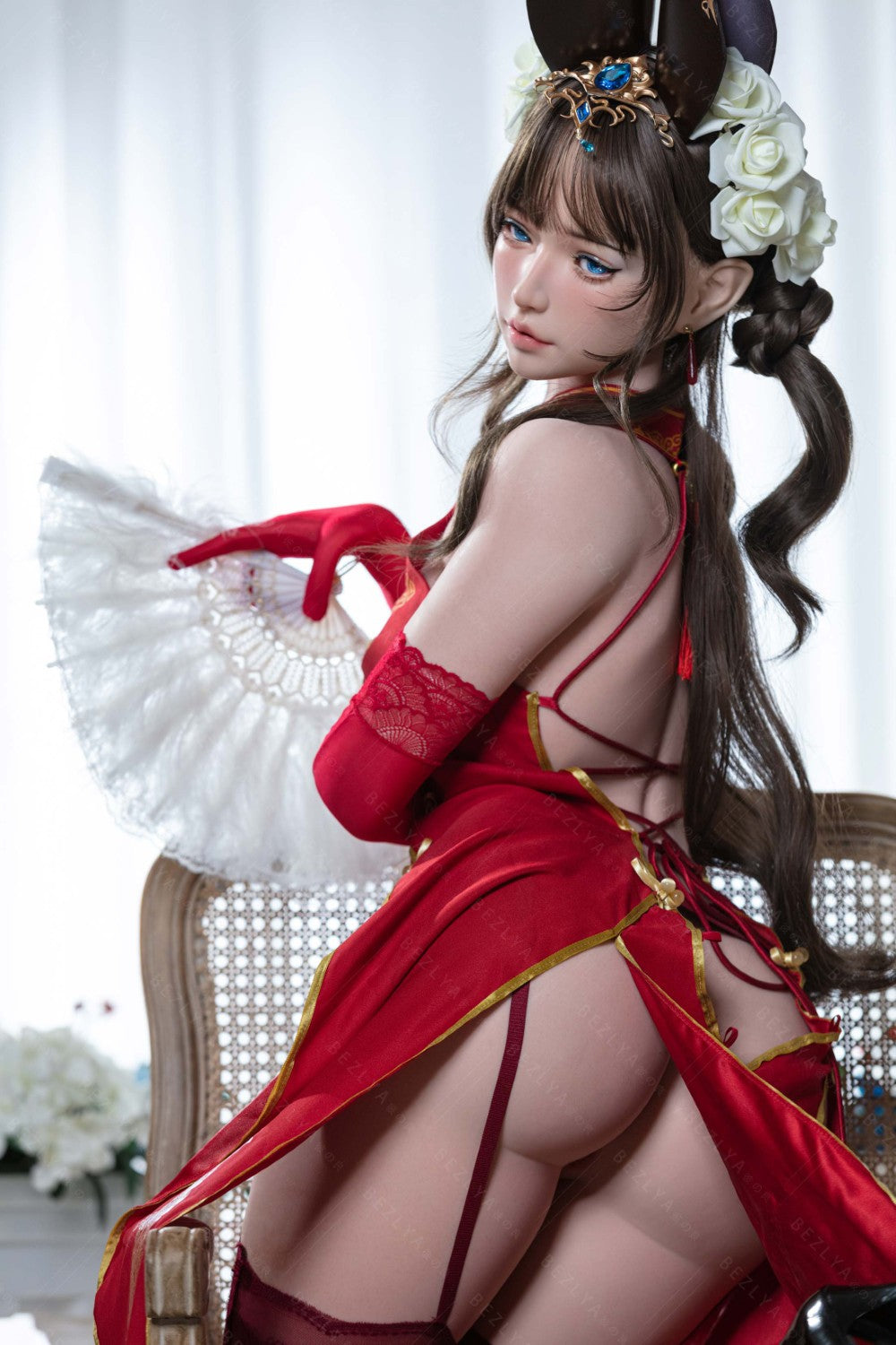 Mandradora-sekspop (Bezlya Doll 155 cm B-cup 2.1 siliconen)