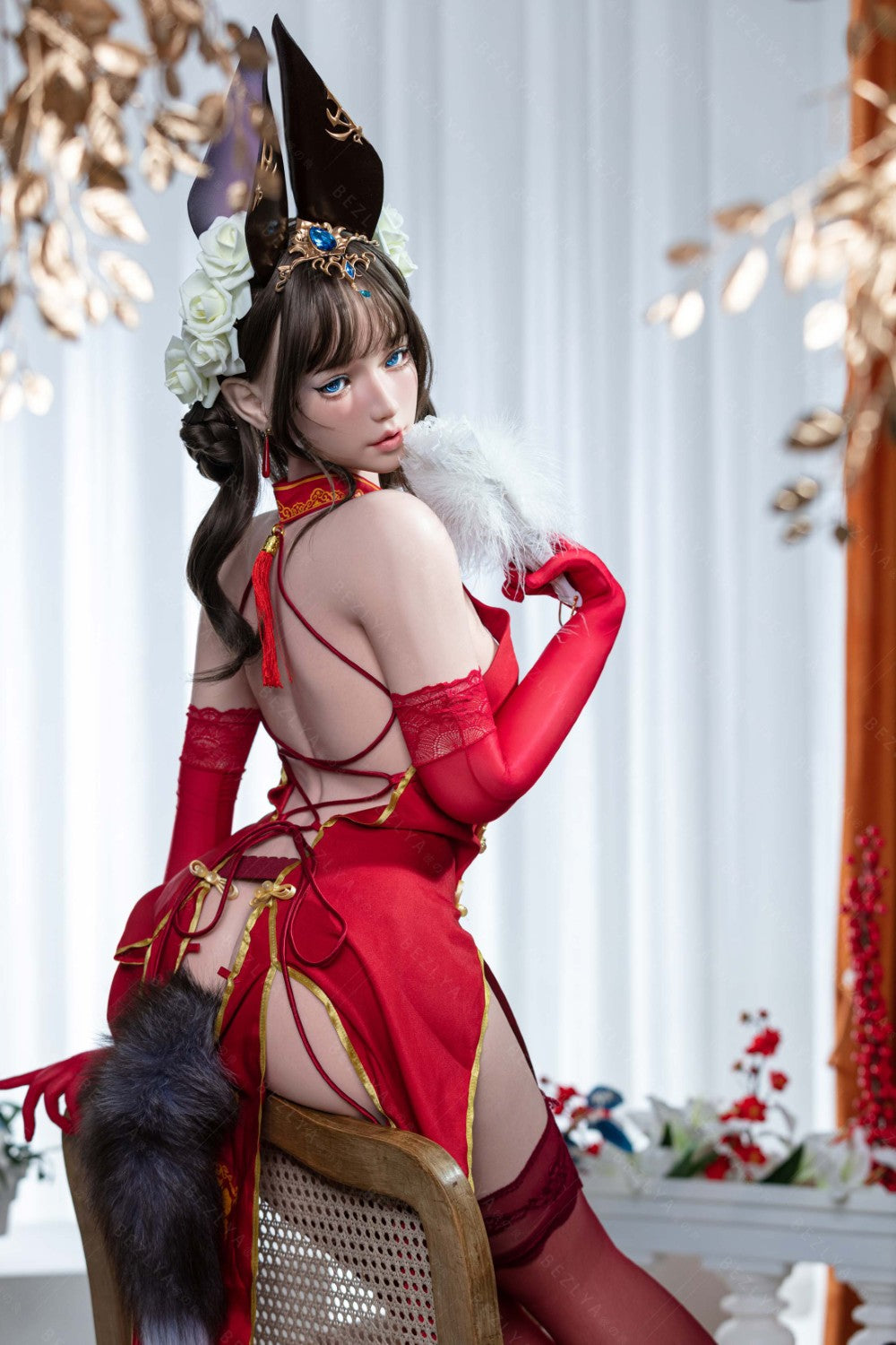 Mandradora-sekspop (Bezlya Doll 155 cm B-cup 2.1 siliconen)