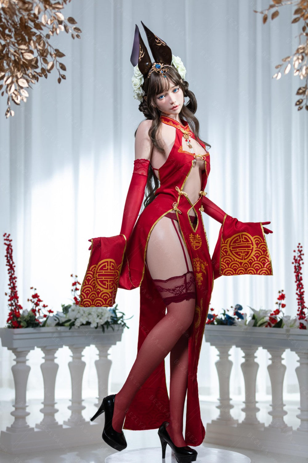 Mandradora-sekspop (Bezlya Doll 155 cm B-cup 2.1 siliconen)