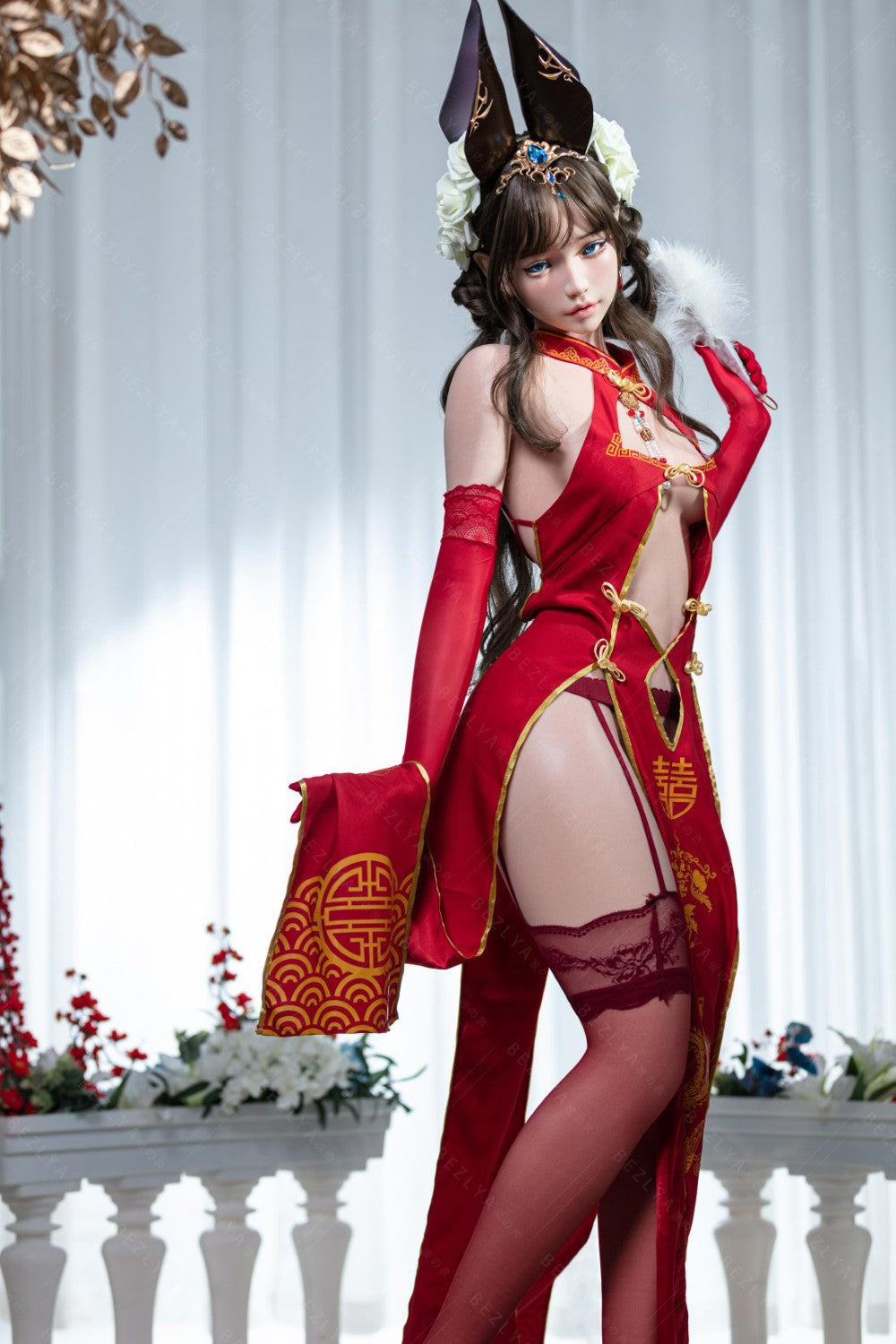 Mandradora-sekspop (Bezlya Doll 155 cm B-cup 2.1 siliconen)