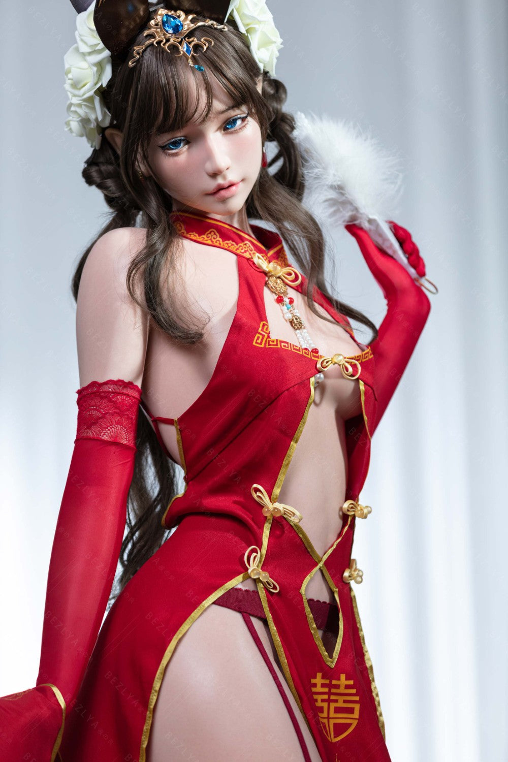 Mandradora-sekspop (Bezlya Doll 155 cm B-cup 2.1 siliconen)