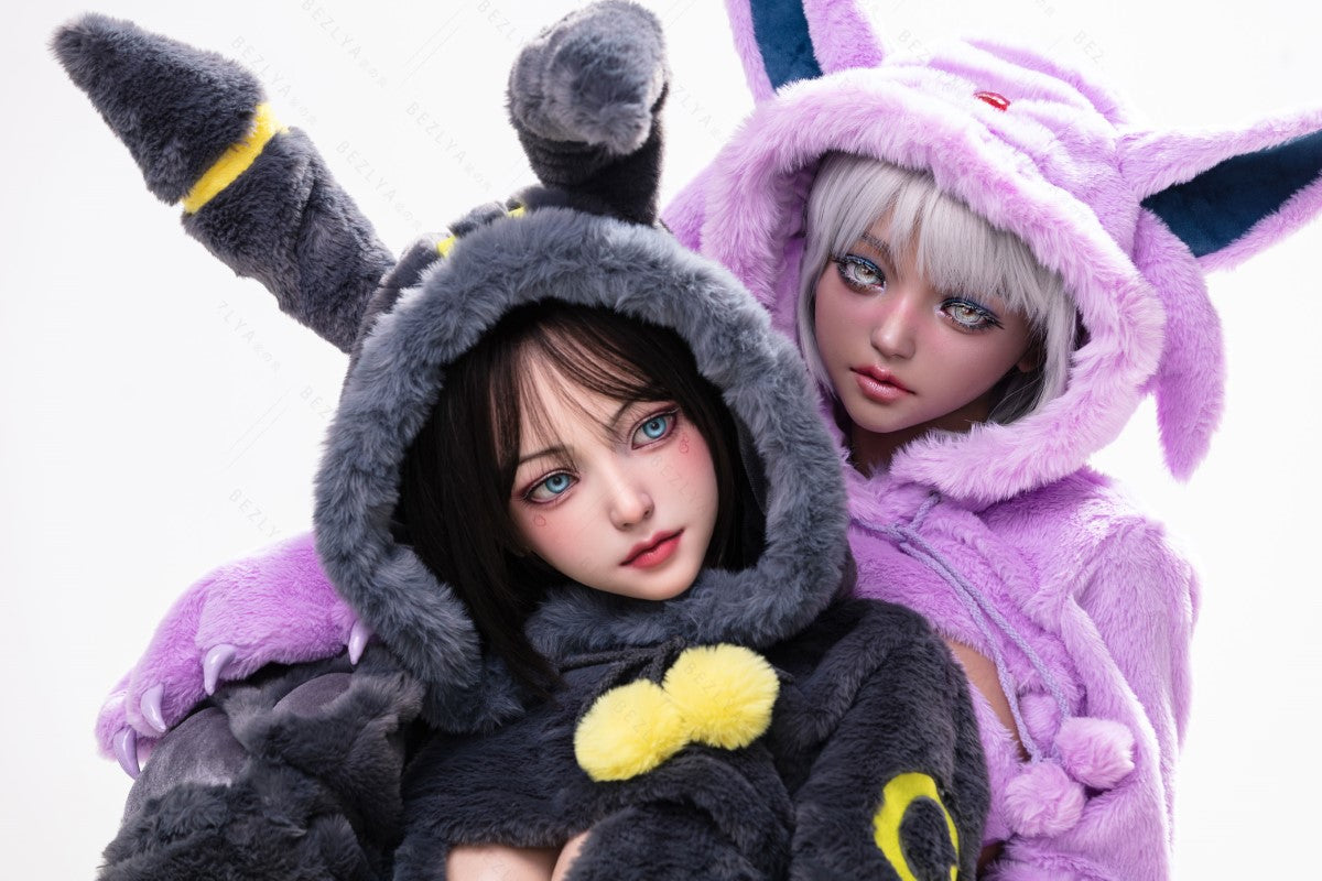 Campanula-sekspop (Bezlya Doll 155 cm E-cup 2.2CF siliconen)