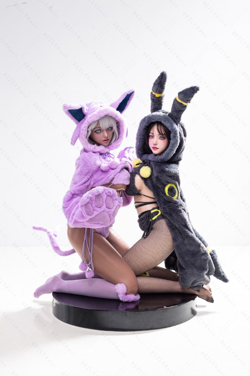 Campanula-sekspop (Bezlya Doll 155 cm E-cup 2.2CF siliconen)