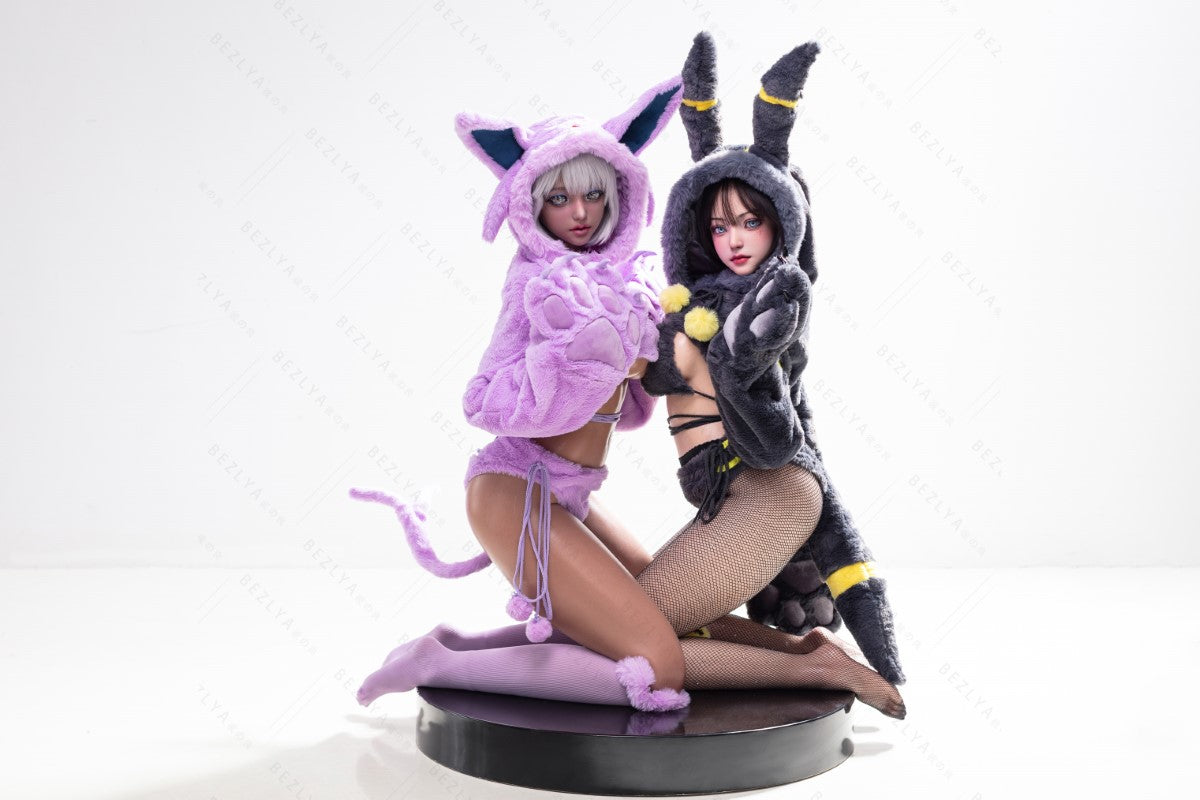 Campanula-sekspop (Bezlya Doll 155 cm E-cup 2.2CF siliconen)