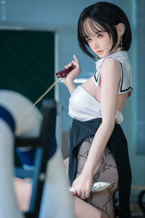 Vanille -sekspop (Bezlya Doll 155 cm e-cup 2.2CF siliconen)
