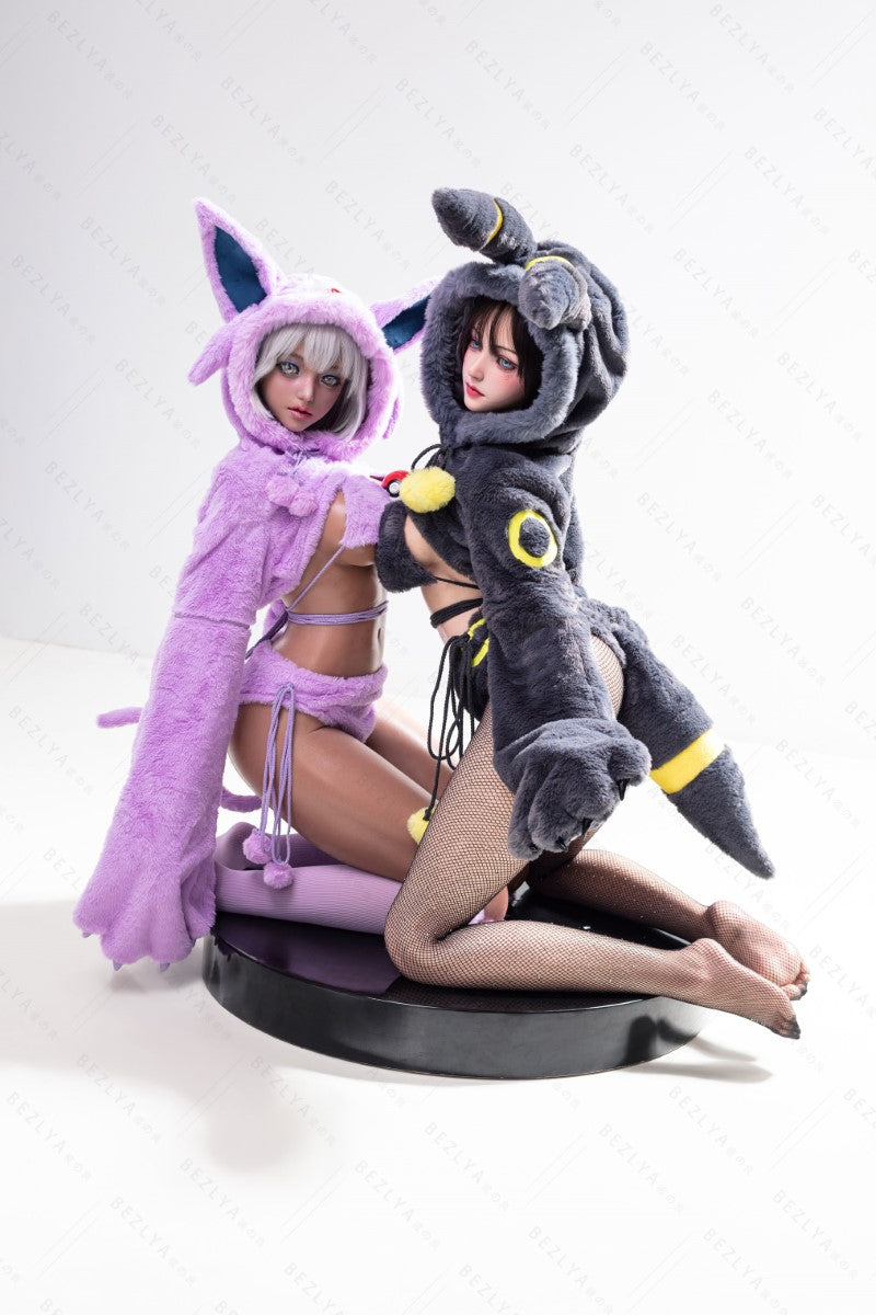 Campanula-sekspop (Bezlya Doll 155 cm E-cup 2.2CF siliconen)