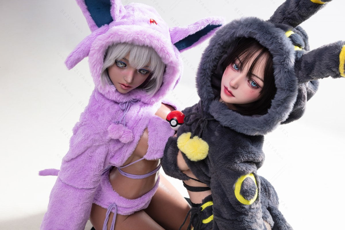 Campanula-sekspop (Bezlya Doll 155 cm E-cup 2.2CF siliconen)