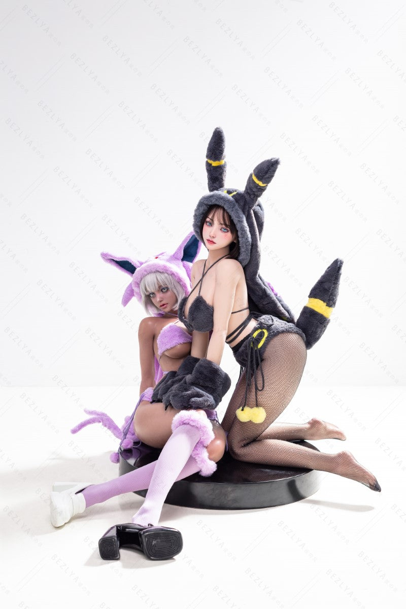 Campanula-sekspop (Bezlya Doll 155 cm E-cup 2.2CF siliconen)