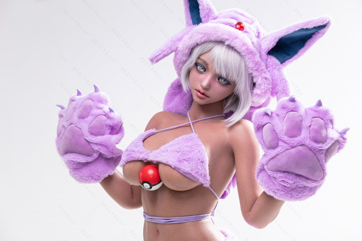 Campanula-sekspop (Bezlya Doll 155 cm E-cup 2.2CF siliconen)